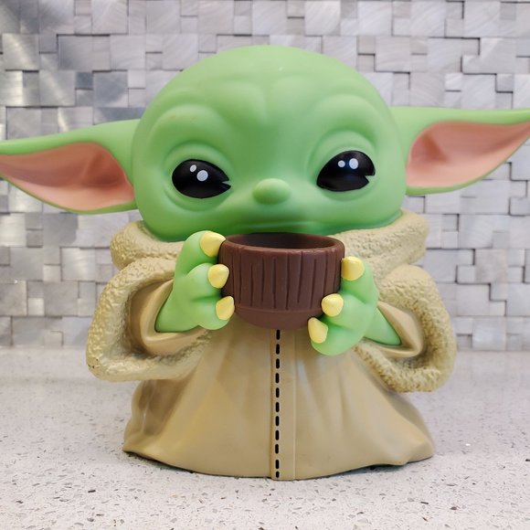 Chickenhouse At Lot De 5 Figurines Bebe Yoda Star Wars Grogu The Mandalorian Collections Autres